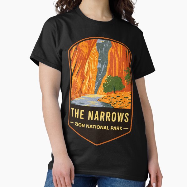 Vista previa del artículo con la obra «Parque Nacional Zion The Narrows», diseñado y vendido por JordanHolmes.