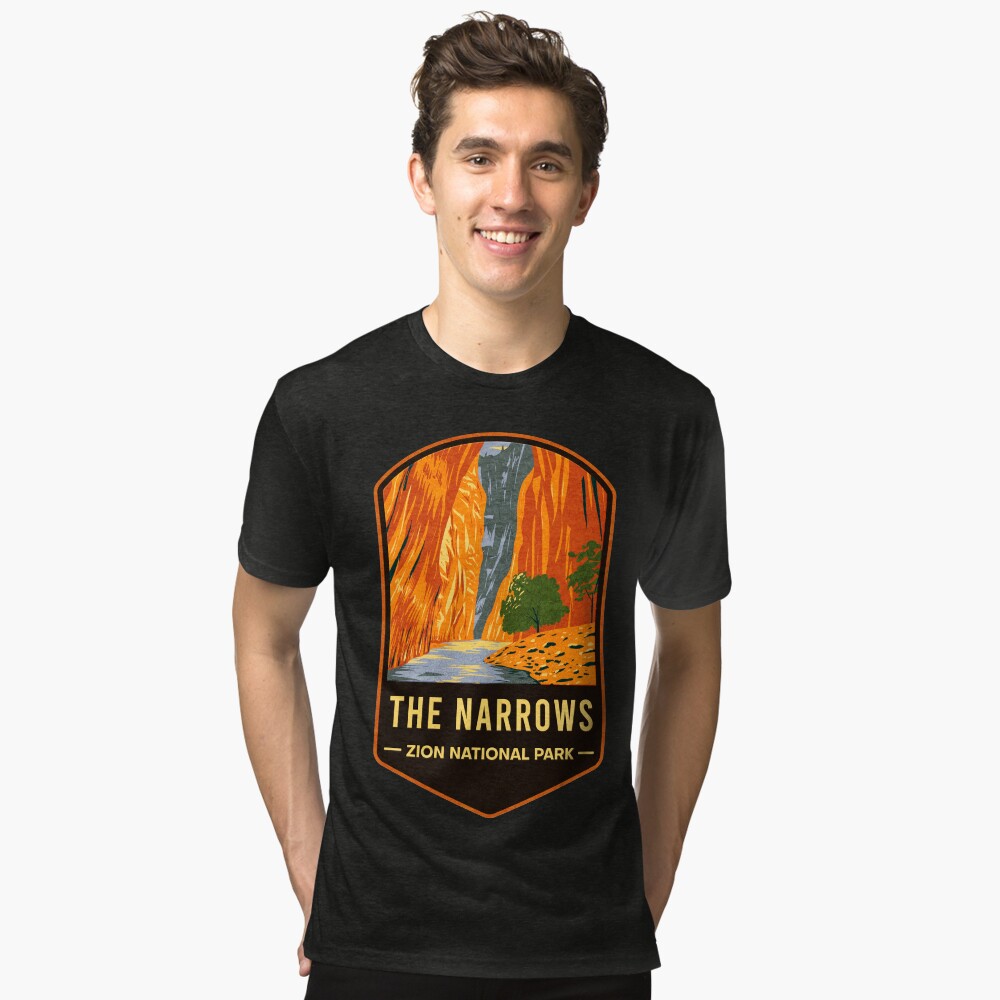 Vista previa del artículo con la obra «Camiseta de tejido mixto», diseñado y vendido por JordanHolmes.