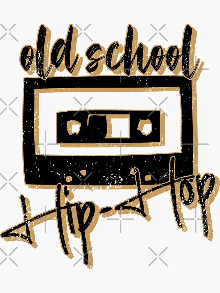 Oldschool Hip Hop Stickers for Sale | Redbubble