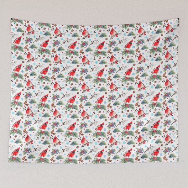 Item preview, Cardinals Colorful Pattern designed and sold by Streetshop79.