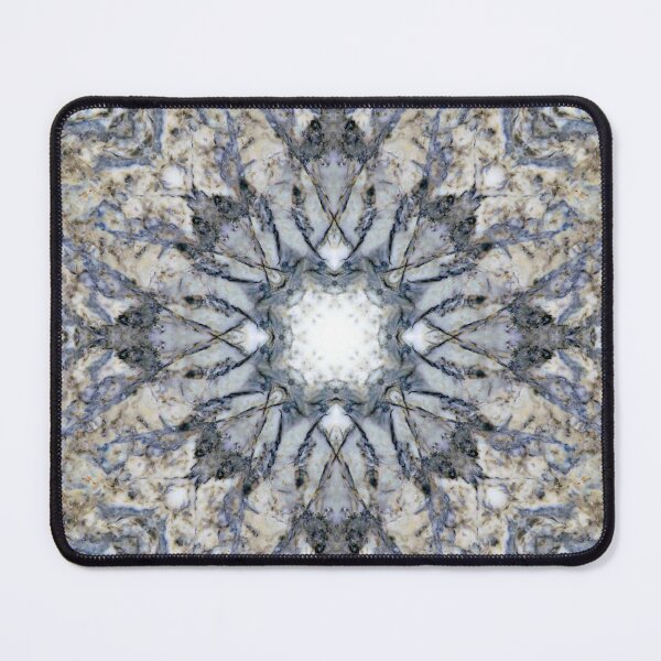 Abstract kaleidoscope marble design Mouse Pad