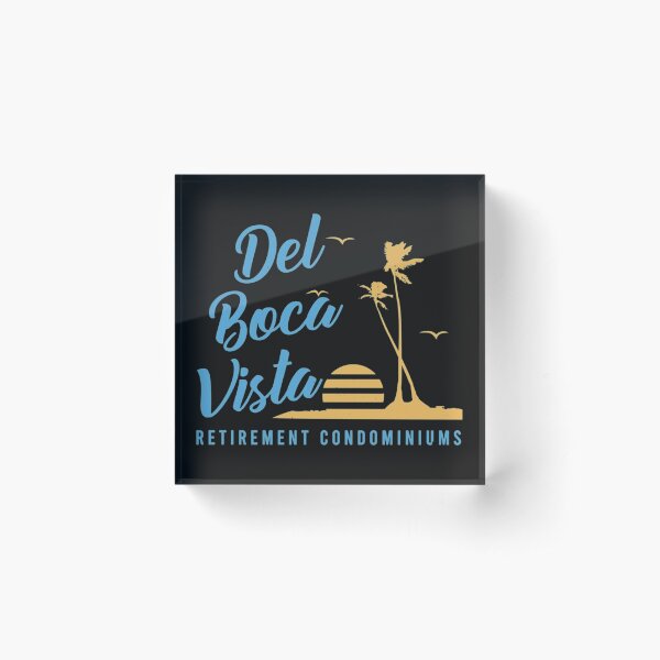 Del Boca Vista Acrylic Block