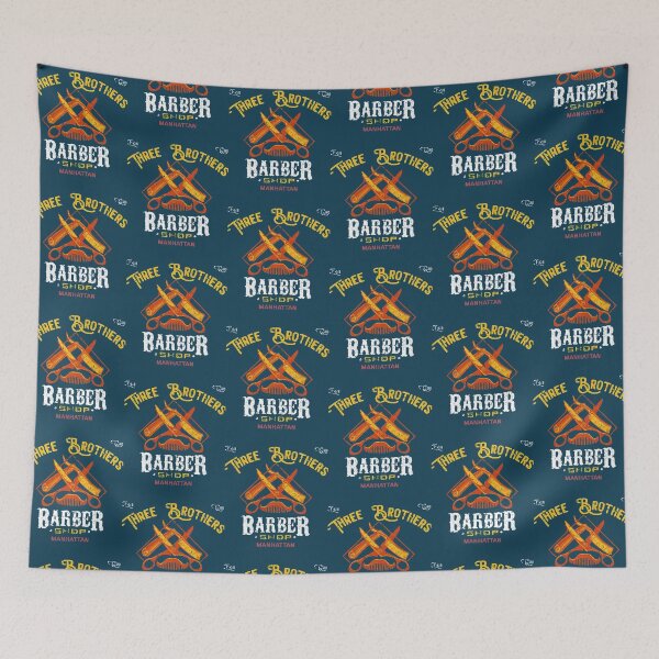 Item preview, Three Brothers Barber Shop from Seinfeld    designed and sold by Porgstar.