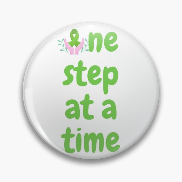 Item preview, One step at a time (Mental Health fighter) designed and sold by Tiredmenphilo.