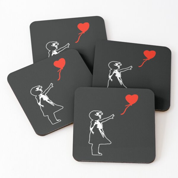 Item preview, Banksy Balloon Girl White Outlines Spray Paint And Stencil designed and sold by WE-ARE-BANKSY.