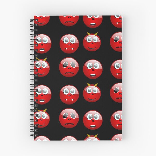 Item preview, Halloween Devils Emotions Pack In Black designed and sold by LuckyKermit.