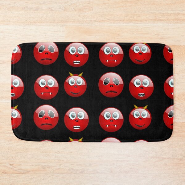 Item preview, Halloween Devils Emotions Pack In Black designed and sold by LuckyKermit.
