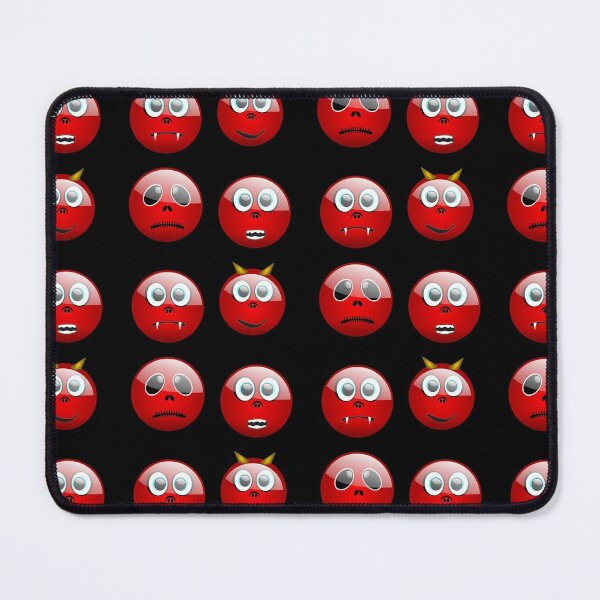 Item preview, Halloween Devils Emotions Pack In Black designed and sold by LuckyKermit.
