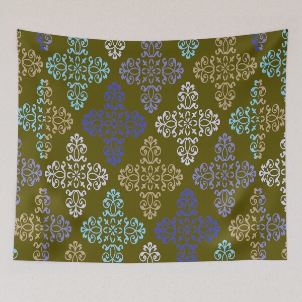 Item preview, Batik Bathik Pattern Bed Sheet or Frock Design 85 designed and sold by PodiShawna.