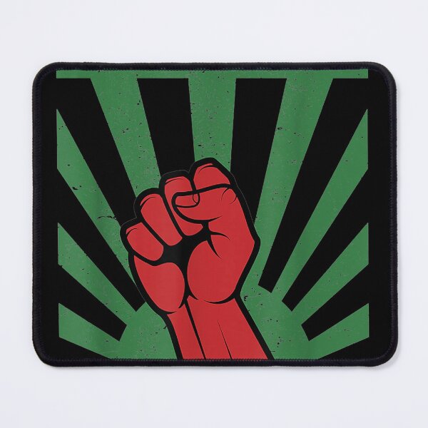 Item preview, Free Palestine PropagandaStyle Palestine Fist designed and sold by LucaAndreien.