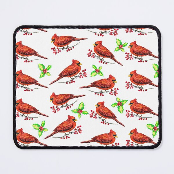 Item preview, Cardinals Christmas Pattern designed and sold by Streetshop79.