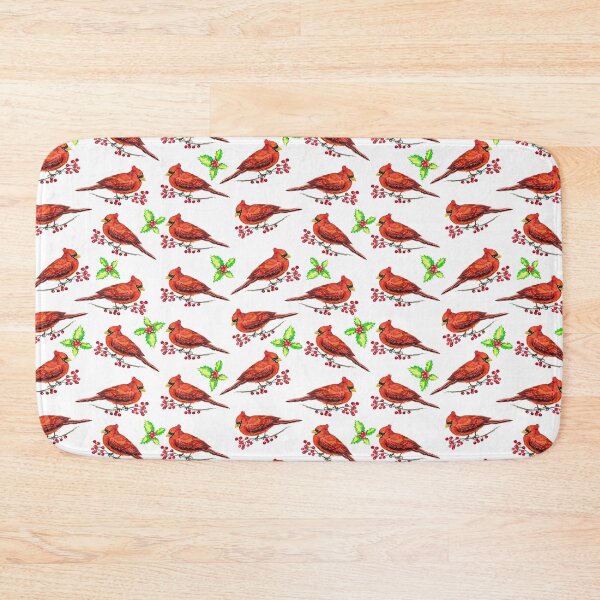 Item preview, Cardinals Christmas Pattern designed and sold by Streetshop79.