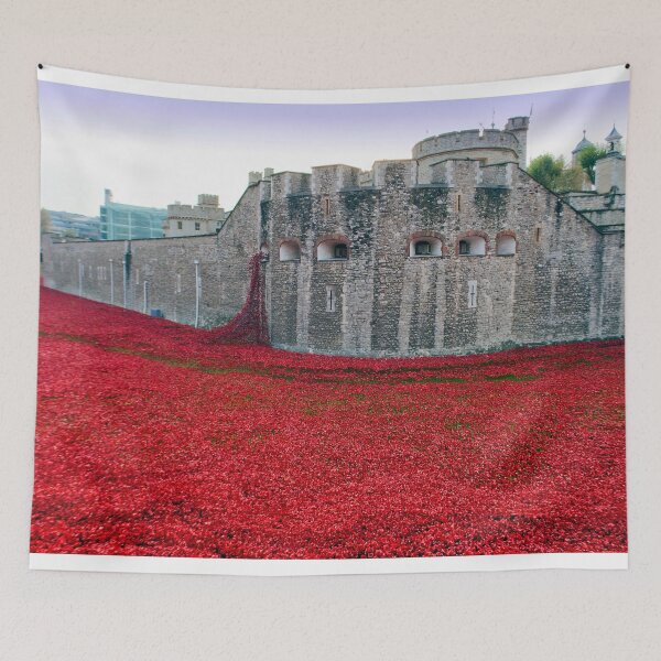 Item preview, Tower Of London Poppies Red Poppy designed and sold by AndyEvansPhotos.
