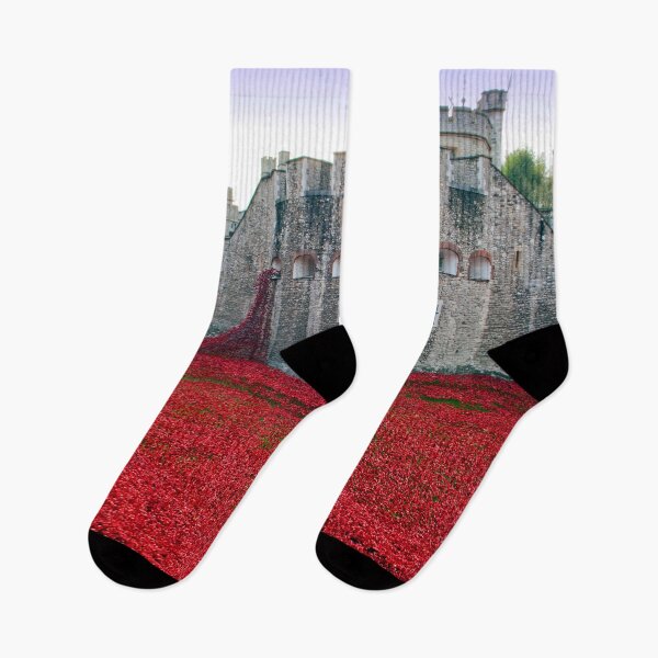Item preview, Tower Of London Poppies Red Poppy designed and sold by AndyEvansPhotos.