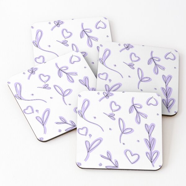 Item preview, Flowers and dots purple edit designed and sold by Keitow.
