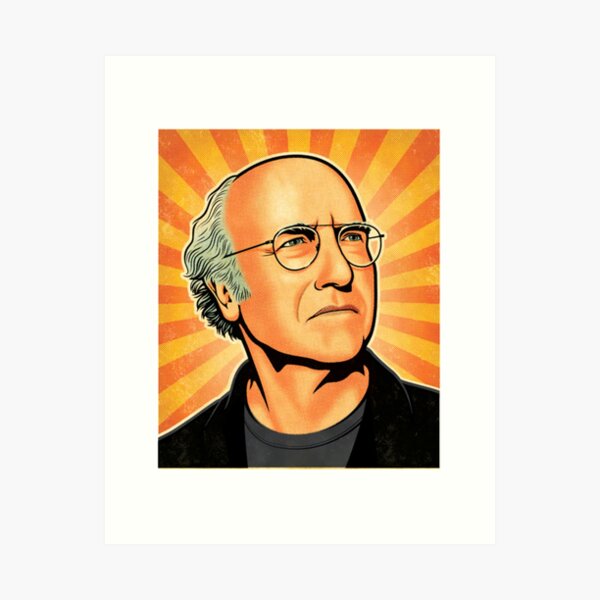 larry david  Art Print
