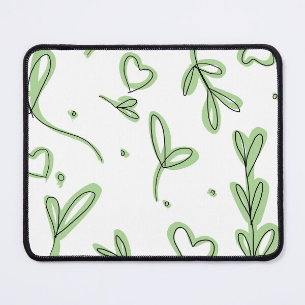 Aperçu de l'œuvre Fleurs et pois vert edit créée et vendue par Keitow.