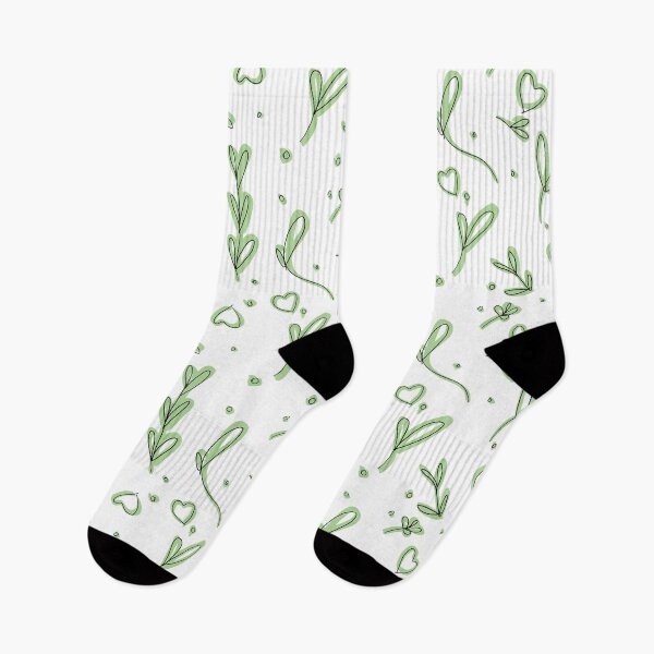 Item preview, Flowers and dots green edit designed and sold by Keitow.
