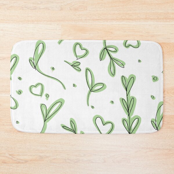Item preview, Flowers and dots green edit designed and sold by Keitow.