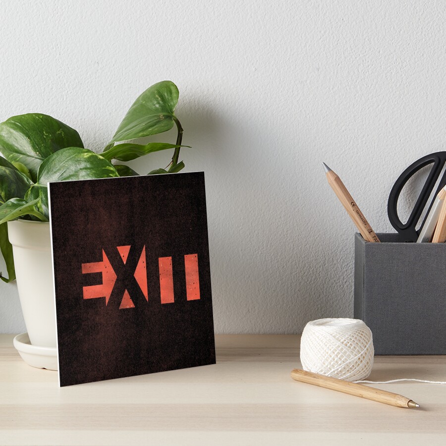 EXIT Art Board Print