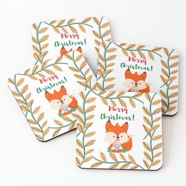 Item preview, Christmas fox designed and sold by Hekatevision.