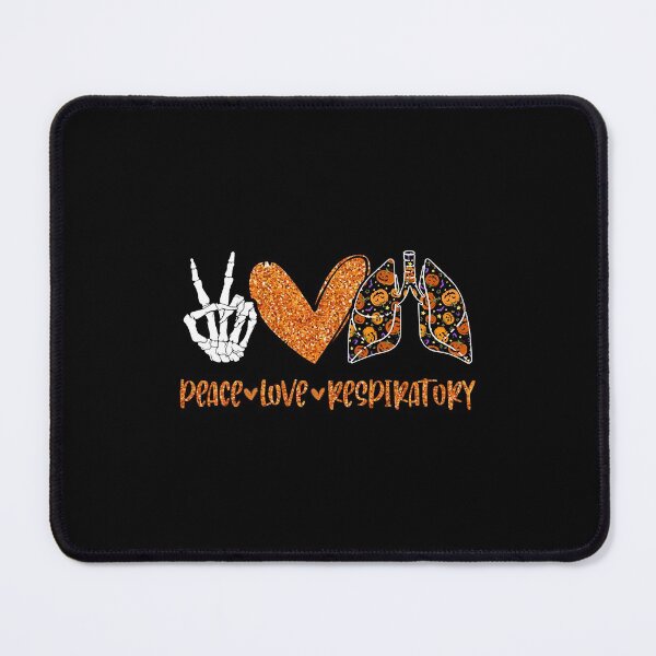 Item preview, Peace Love Respiratory Therapist Halloween Costume Skeleton designed and sold by JacarriUmlauf.