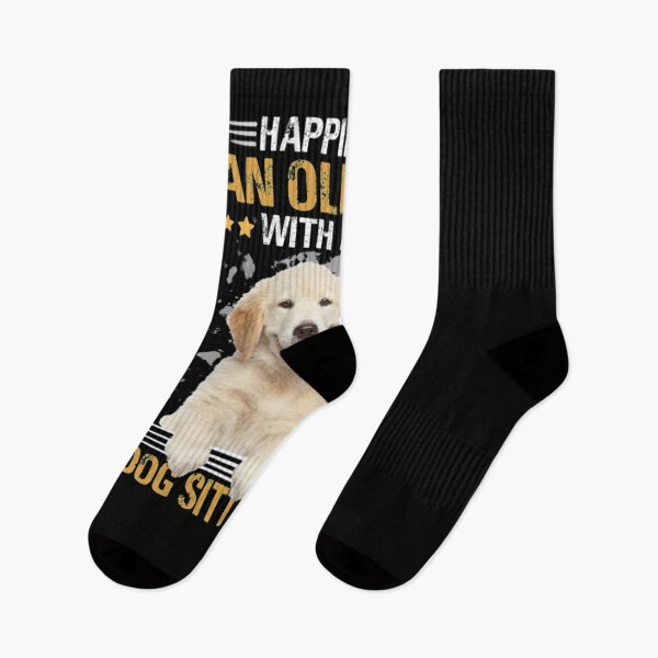Item preview, Happiness Is An Old Man T-ShirtHappiness Is An Old Man With A Beer And A Golden Retriever Sitting Near  designed and sold by LuluLittleItaly.