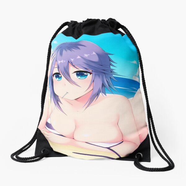 Mizore Shirayuki Beach Drawstring Bag
