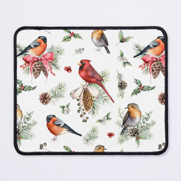 Item preview, Watercolor Winter Birds designed and sold by Streetshop79.
