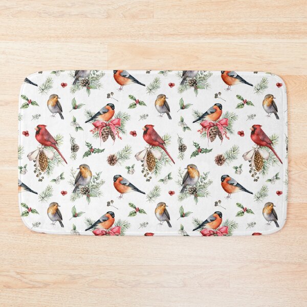 Item preview, Watercolor Winter Birds designed and sold by Streetshop79.