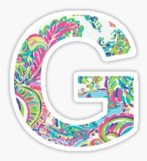 Letter G Sticker