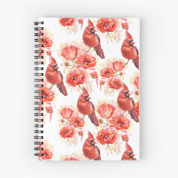 Item preview, Cardinals Red Flower Art designed and sold by Streetshop79.