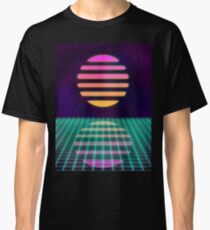 Outrun Sun Art! Classic T-Shirt