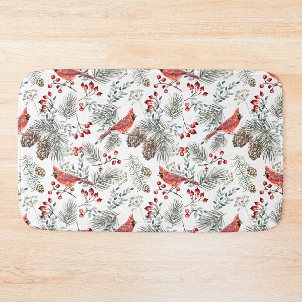 Item preview, Cardinals Christmas Vintage Pattern designed and sold by Streetshop79.