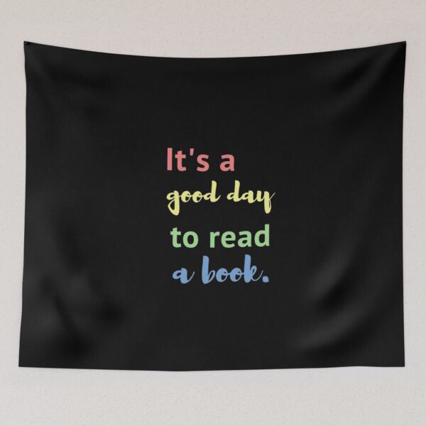 Item preview, It's a good day to read a book. designed and sold by nowtistore.