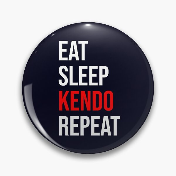 Item preview, Eat Sleep Kendo Repeat designed and sold by CatArtStore.