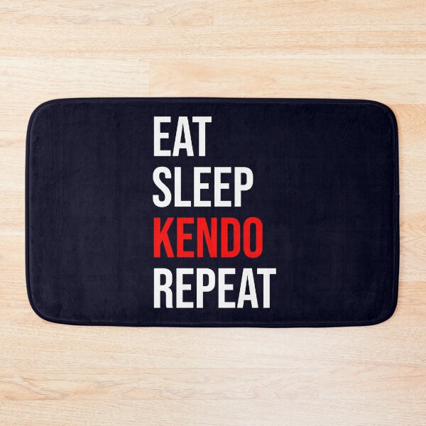 Item preview, Eat Sleep Kendo Repeat designed and sold by CatArtStore.