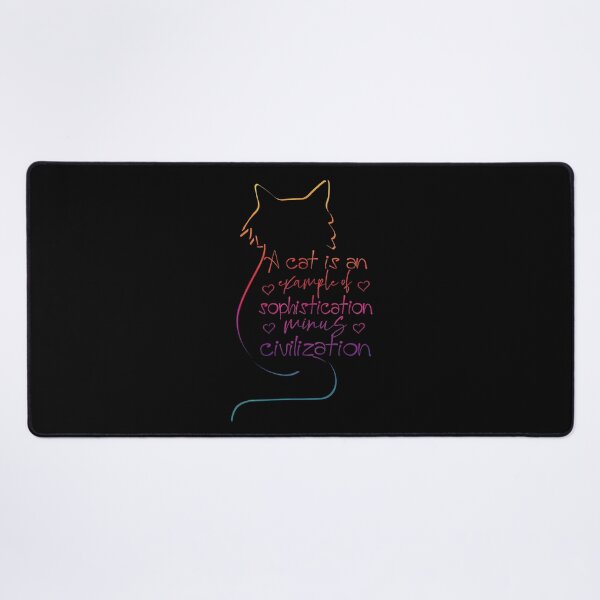 Item preview, A Cat is an Example Of Sophistication Minus civilization  | Very Funny Cat  Quote designed and sold by YAHIA-14.