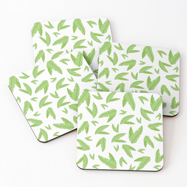 Item preview, the green leaves pattern design designed and sold by Trianglegreen.