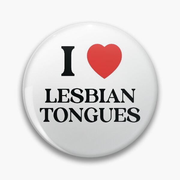 Item preview, I heart lesbian tongues designed and sold by wlwirl.