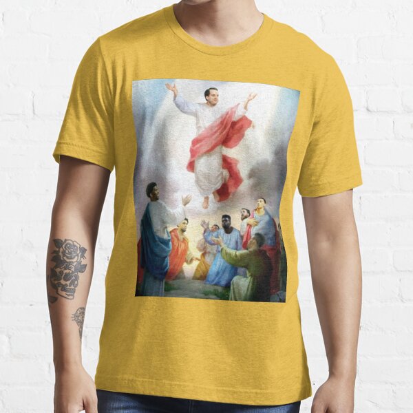 Jesus T-Posed For Our Sins V-Neck Tee Shirts