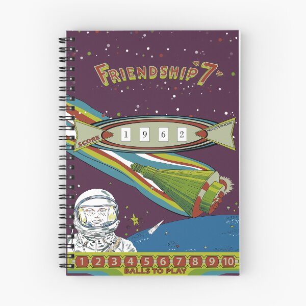 Item preview, Friendship 7 Retro Pinball designed and sold by rogue-design.