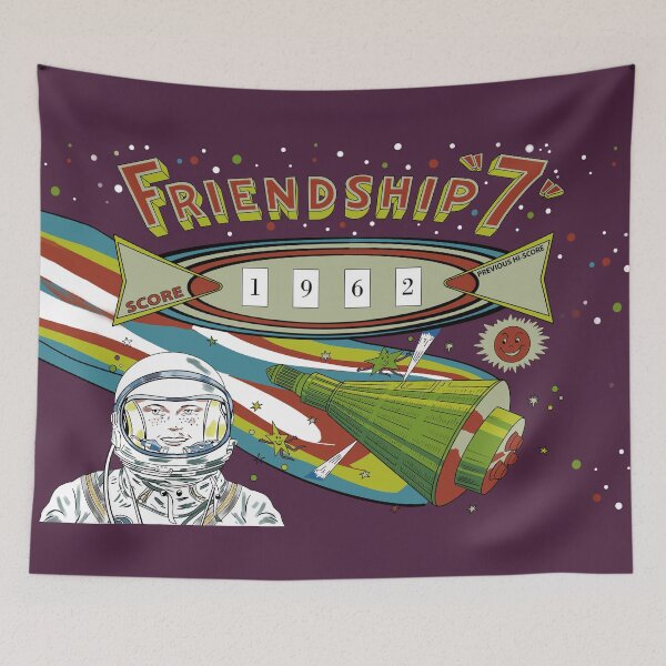 Item preview, Friendship 7 Retro Pinball designed and sold by rogue-design.