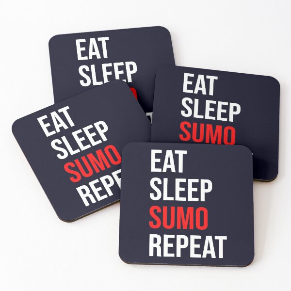 Item preview, Eat Sleep Sumo Repeat designed and sold by CatArtStore.