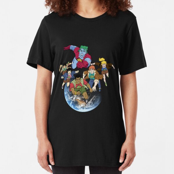 captain planet planeteers shirt