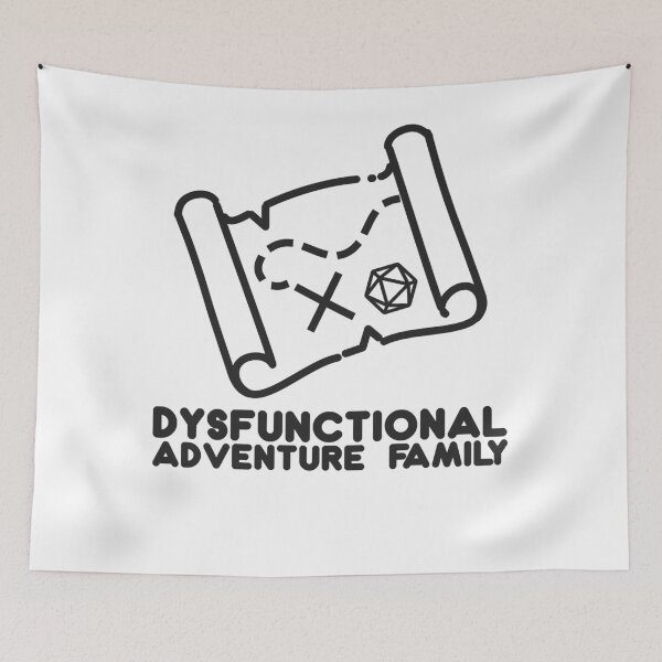 Item preview, Dysfunctional Adventure Family designed and sold by HalenBrilhante.