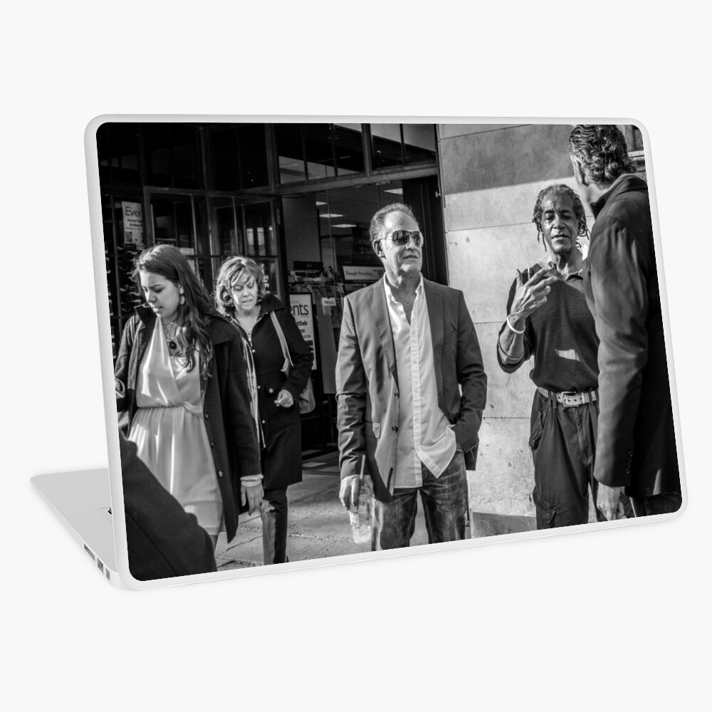 Sidewalk Circulation Laptop Skin