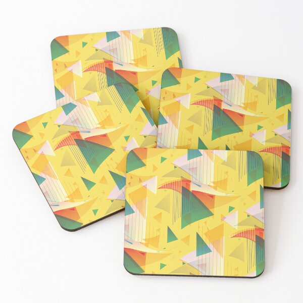 Item preview, triangle multi color graphic art - triangle color graphic art designed and sold by cruzzcreation.
