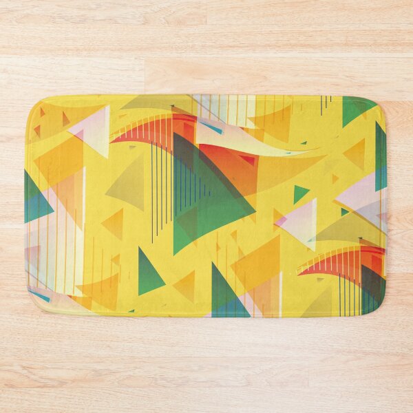 Item preview, triangle multi color graphic art - triangle color graphic art designed and sold by cruzzcreation.