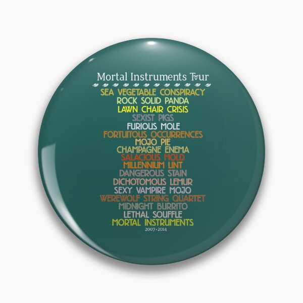 Item preview, The Mortal Instruments Tour designed and sold by tonggiangshop.